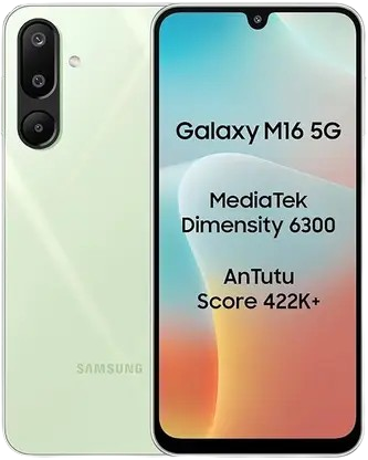 Samsung Galaxy M16 5G – Thunder Black / Green (4GB/128GB, 6GB/128GB, 8GB/128GB)