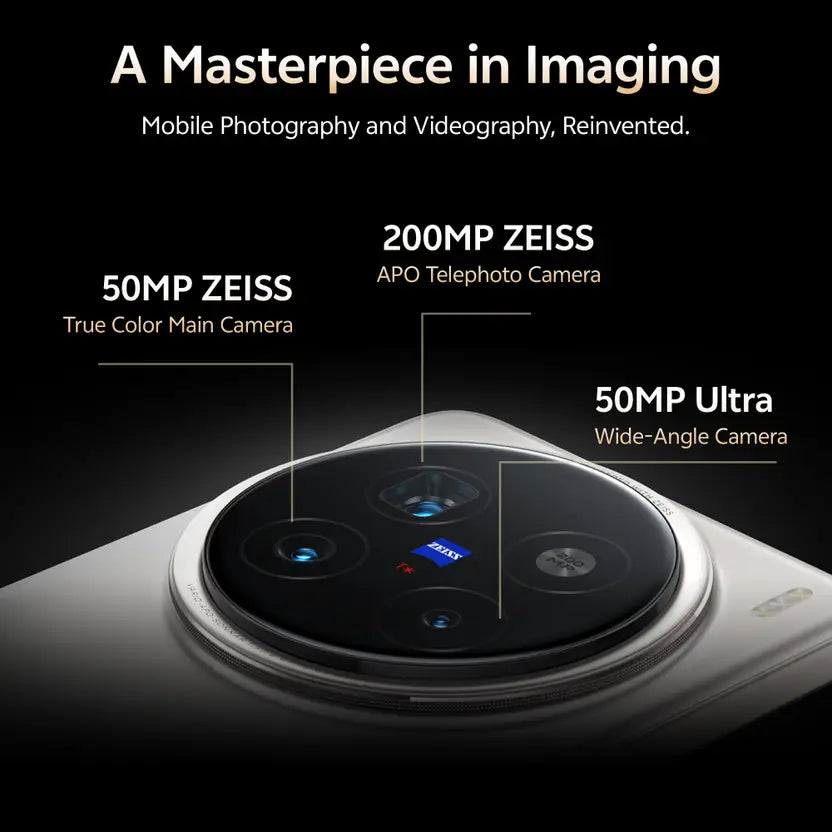 Vivo X200 Pro 16GB/512GB Titanium Gray