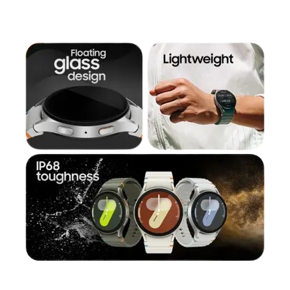 Samsung Galaxy Watch 7 LTE – 44mm Green | Smarter Health, Faster Performance