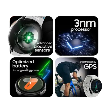 Samsung Galaxy Watch 7 LTE – 44mm Green | Smarter Health, Faster Performance