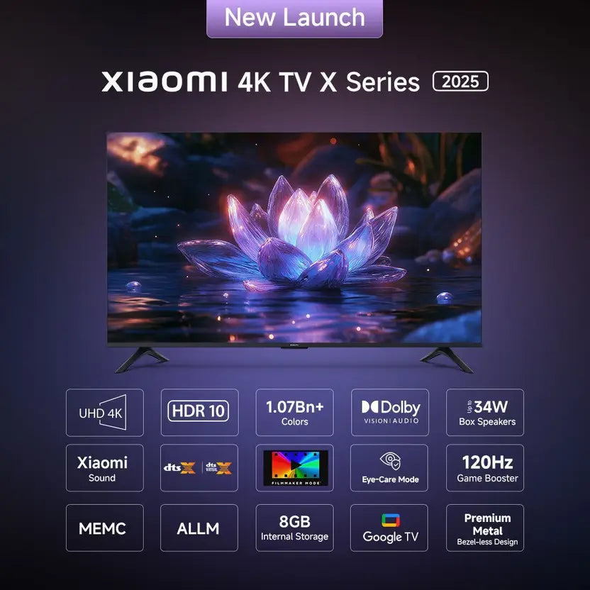 Xiaomi 4K TV X 55 (2025)