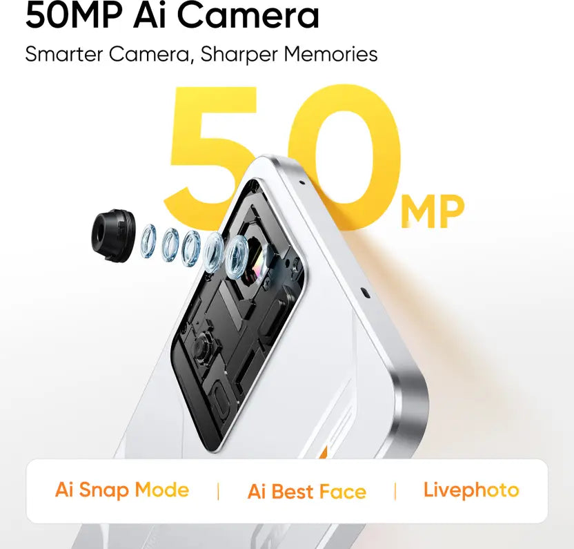 realme P3 5G 6GB/128GB Comet Grey