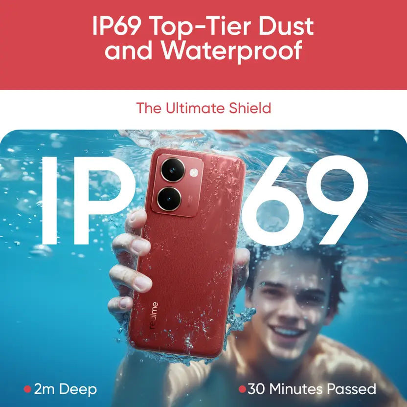 realme P3 Ultra 5G 8GB/256GB Orion Red