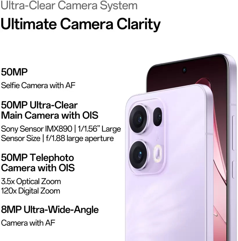 Oppo Reno 13 Pro 5G 12GB/256GB Graphite Grey / Mist Lavender