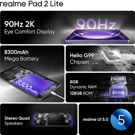 realme Pad 2 Lite LTE 8GB/128GB Space Grey