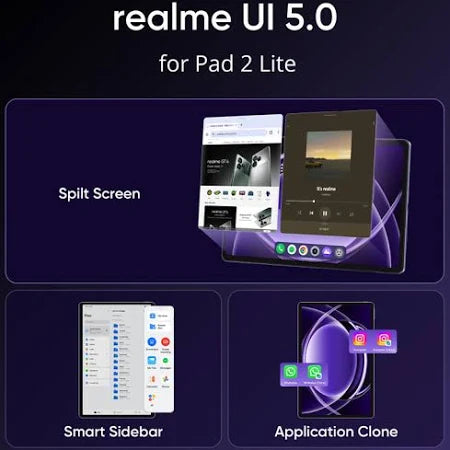 realme Pad 2 Lite LTE 4GB/128GB Space Grey/Nebula Purple
